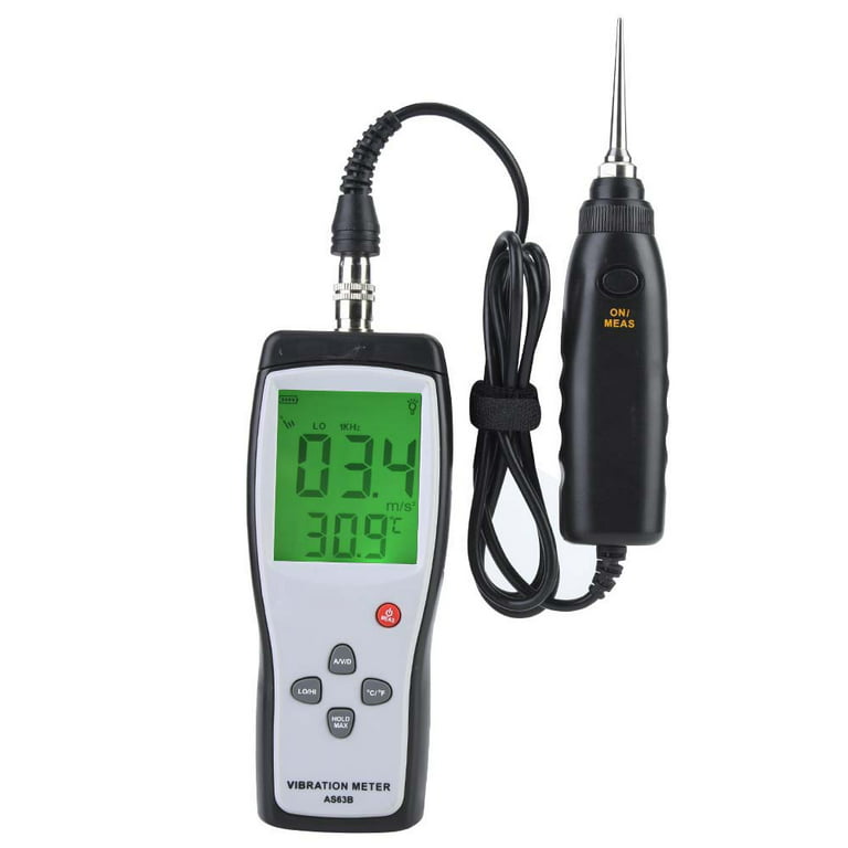 Digital LCD Vibration Tester Meter Vibrometer Gauge Analyzer AS63B